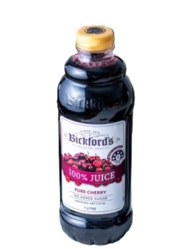 Bickfords Pura cereza Jugo 1l x 1