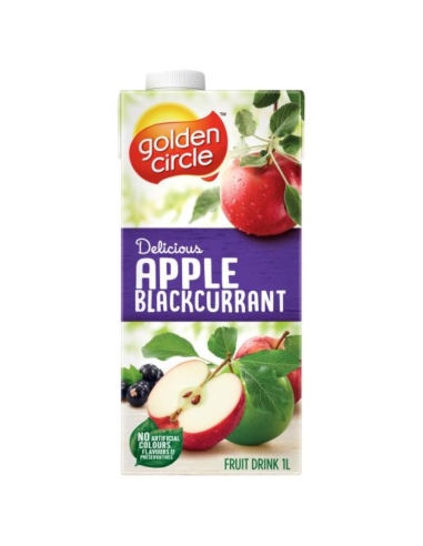 Golden Circle Pomme Blackcurrant Fruit Buvez 1l x 12