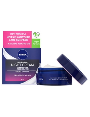 Nivea Crema de noche regeneradora rica de Visage 50ml x 1