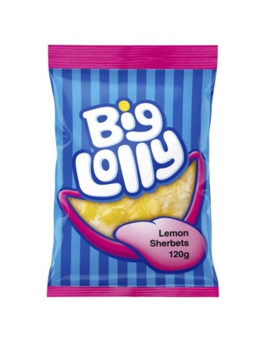 Big Lolly Lemon Sherbet 120 g x 12