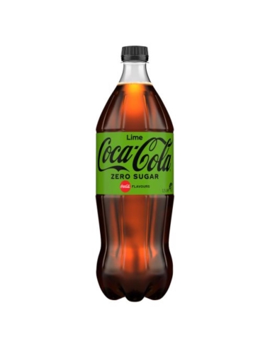 Coca Cola 莱姆零糖软饮料 1.25升×1