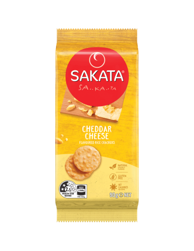 Sakata Cheese Rice Crackers 90g x 10