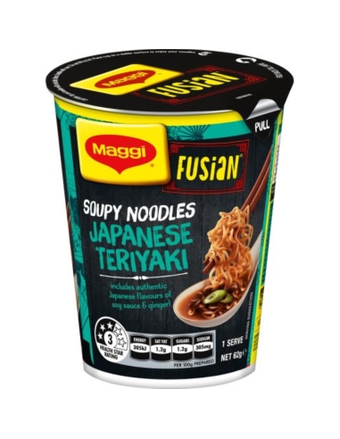 Maggi Giapponese Teriyaki Chicken Noodle Cup 62g x 12