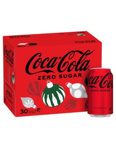 Coca Cola Geen suikerblik 375 ml x 30