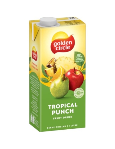 Golden Circle Jugo de Punch tropical 1ltr x 1