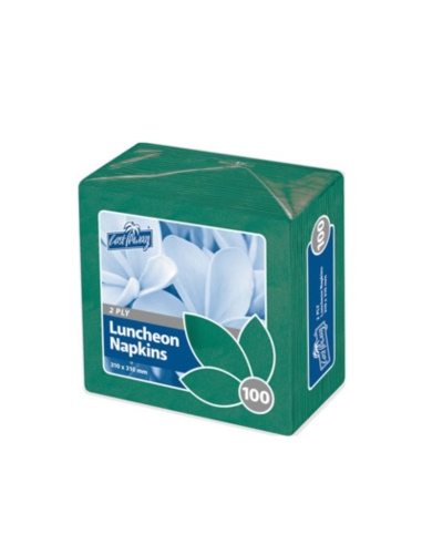 Castaway Servietten 2 Ply Dinner Pine Green 100 Pack x 1