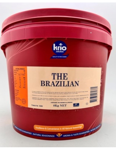 Krio Krush Seasoning The Brazilian Gluten Free 8kg x 1