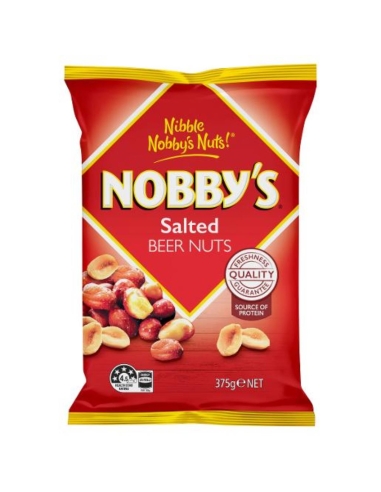 Nobbys Gezouten biernoten 375 g x 1