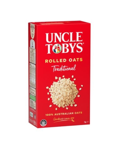 Uncle Toby Cereali per la colazione tradizionali con avena 1 kg x 1