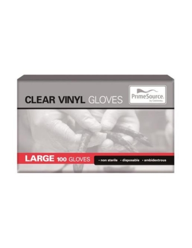 Cast Away Gloves Vinyle en poudre Large 100s x 1