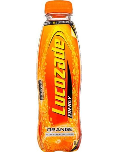 Lucozade Arancione Energy Bevande 380ml x 12