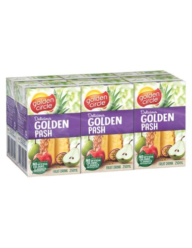 Golden Circle Golden Pash 果汁 6 件装 250ml x 1