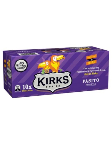 Kirks Pasito Erfrischungsgetränk 375 m, 10er-Pack x 1