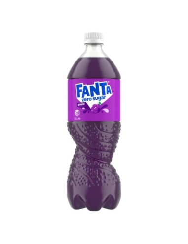 Fanta Erfrischungsgetränk ohne Traubengeschmack, 1,25 l x 1