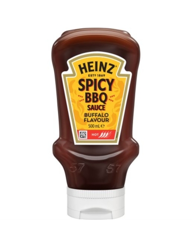 Heinz スパイシーバッファローバーベキューソース 500ml x 1