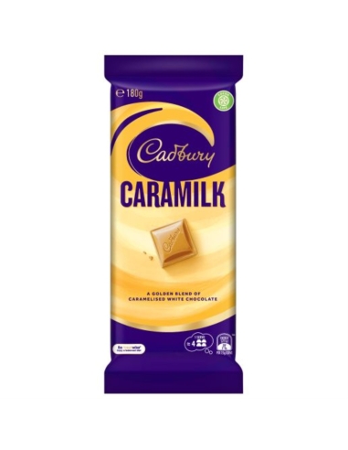 Cadbury Blocco di cioccolato al latte Cara 180gm x 16