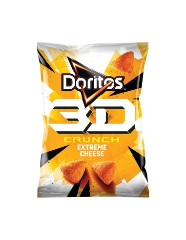 Doritos 3d Crunch Extreme Cheese 70g x 15