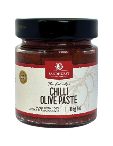 Sandhurst Kalamata Olijfolie met chili spreads 195g x 1