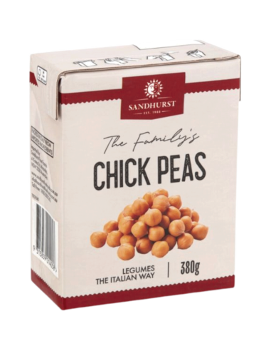 Sandhurst Chickpeas Tetra 包装 380g x 1