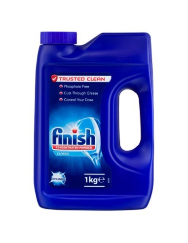 Finish Concentrato in polvere per lavastoviglie Regular 1 kg x 1