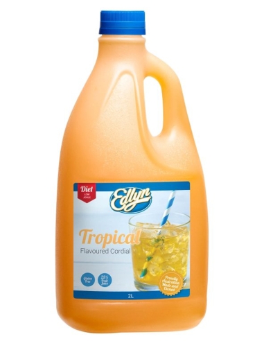 Edlyn Tropical Diet Cordial 2l x 1