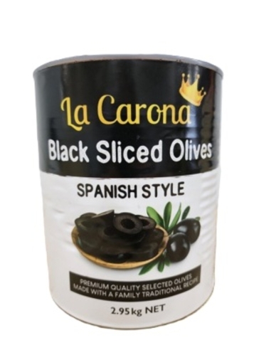 Olives noires tranchées La Carona 2,95 kg x 1