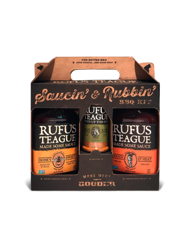 Rufus Teague Pack de sauce et de rubbin x 1