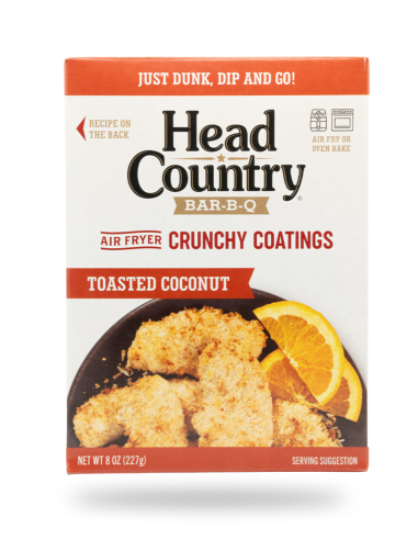 Head Country Air Fryer Crunchy Coatings Geröstete Kokosnuss 227 g x 1