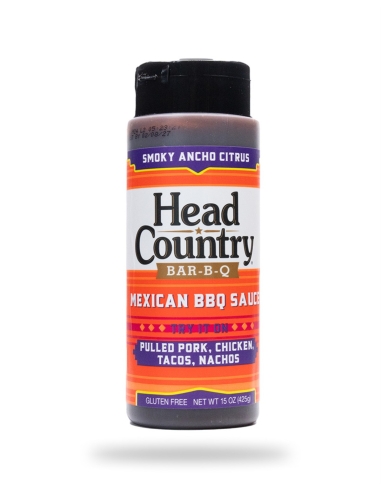 Sauce barbecue mexicaine aux agrumes et à l'ancho fumé de Head Country 425 g x 1