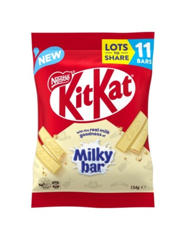 Nestle Kit Kat Chocolat blanc Milkybar Fun Pack 154g x 1