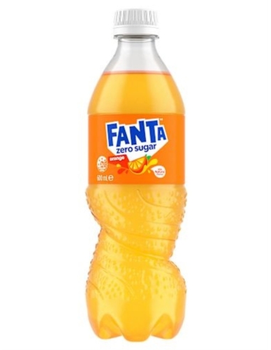 Fanta Geen suiker Fanta Oranje 600 ml x 24