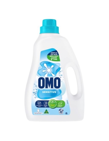 Omo Front & Top Sensitive Laundry Liquid 2ltr x 1