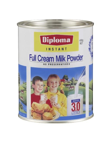 Diploma Melk Volle Room Poeder 400g x 1