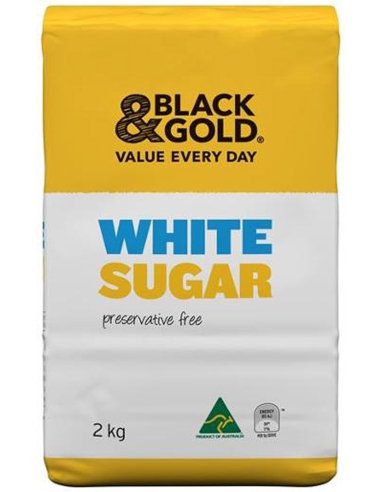 Black & Gold Azúcar blanco 2kg x 1