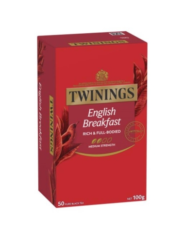 Twinings French Breakfast Classics Teabags 50 Pack x 1