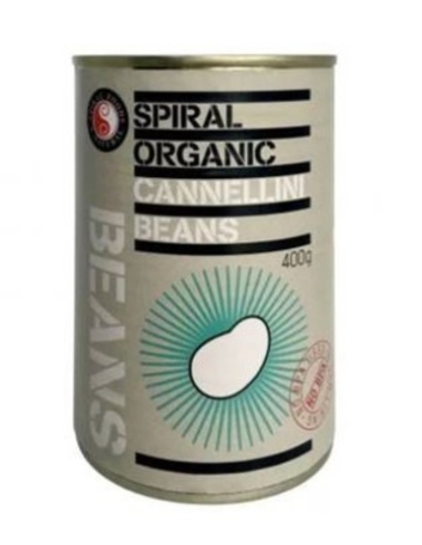 Spiral Foods ビーンズ カンネルニ Organic 400g x 1