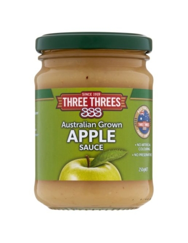 Three Threes Appelmoes 250gm x 1