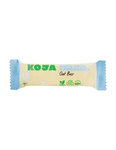 Koja Oat Bar Bianco Choc Mac 60g x 12