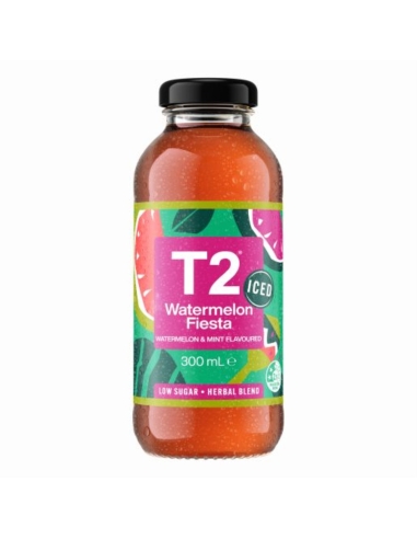 T2 Té helado Fiesta de sandía 300 ml x 12