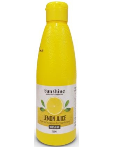 Sunshine Juice Lemon Pure Squeeze 250ml x 1