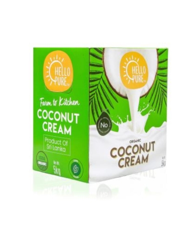 Hello Pure crème de noix de coco Organic 5Kg x 1