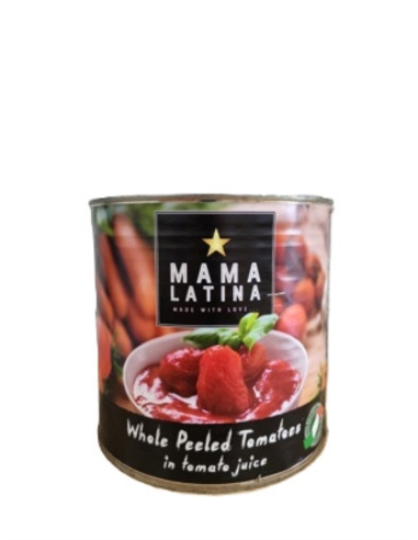 Mama Latina-Tomaten, geschält, italienisch, 2,5 kg x 1