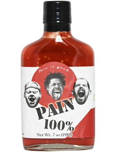 Probieren Sie den Schmerz 100% Hot Sauce 198g x 1