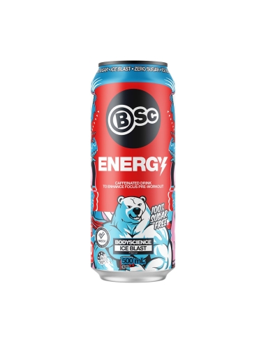 Bsc Energy Hielo Blast 500ml x 12