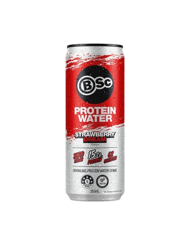 Bsc Protein Water Strawbrry Dream 355ml x 12