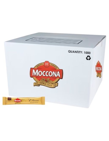 Moccona Bastoncini da caffè classici 1000 Pack x 1