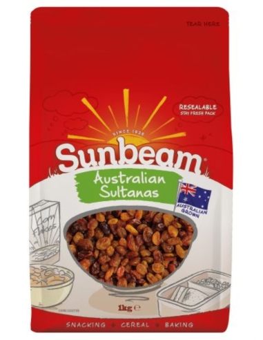 Sunbeam Foods Rodzynki 1kg x 1