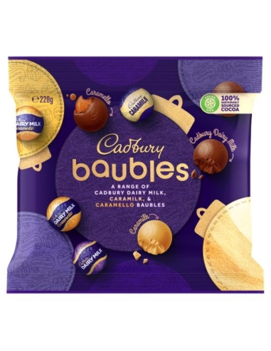 Cadbury Kugeln, gemischte Tüte, 228 g x 14