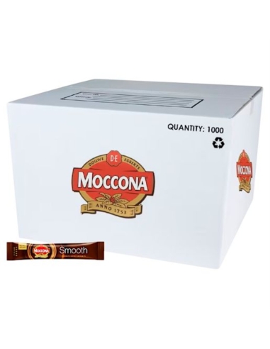 Moccona Glatte Kaffee Sticks 1000 Pack x 1