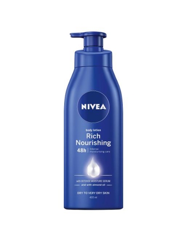 Nivea Bogaty, odżywczy nawilżacz 400 ml x 1